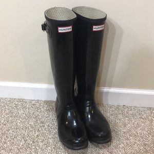 Hunter rain boots